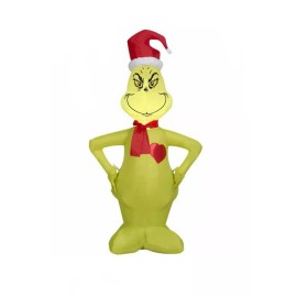 Gemmy The Grinch 4 Foot Outdoor Airblown Inflatable By Gemmy
