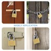 Heavy Solid Brass Padlock - 40 mm, Security Lock Home