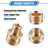 VekAuto Pressure Washer Connector, M14x1.5 to M22x1.5 Male and Female