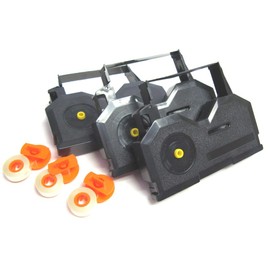 Swintec Typewriter Model 1146 Combo Pack of 3 Ribbns & 3 Correction Tapes