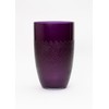 Modern Glass Vase Purple, 11"