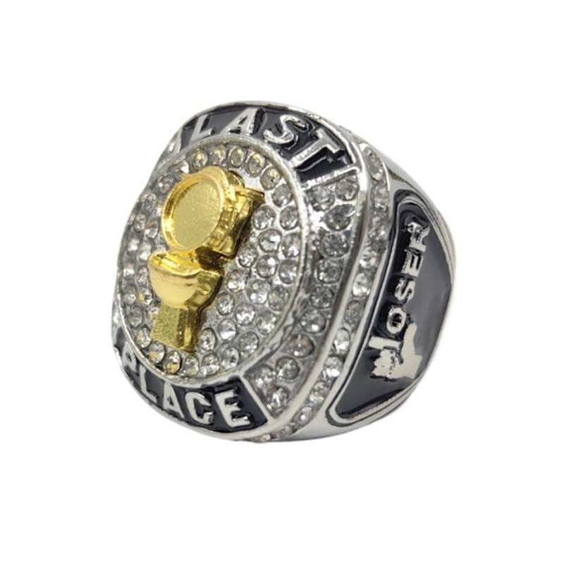 Customized Toilet Bowl Last Place Loser Championship Trophy Rings Prize
