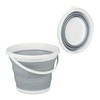 Relaxdays Folding Bucket 10 Litre Cleaning Bucket for Home, Car