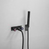 RV Camper Shower Faucet Valve with Exterior Quick Connect Shower