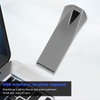 U Disk Mini Metal Portable Gray USB 2.0 Flash Drive