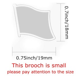 vmcoatdu Country Flag Backs Locking Pin Keepers Locking Clasp Pin Badge International Travel Brooch Metal Alloy Souvenir Pin 0.75x0.7 Inch Small Pin, 0.75x0.7inch, Metal, epoxy resin