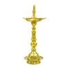 Shubhkart Nitya Brass 12 inch Ventakesaya Dhanalaxmi Kerala Samai Oil
