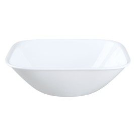 Corelle Square 22-Ounce Soup/Cereal Bowl, White, Set of 6 (1117146)