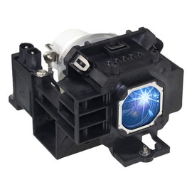 Huaute NP07LP Projector Lamp with Housing for NEC NP300 NP400 NP410W NP500 NP500W NP500WS NP510W NP510WS NP600 NP600S NP610 NP610S Projector
