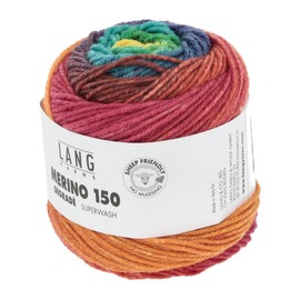 Lang Yarns - Merino 150 Dégradé 0008 Rainbow 50 g