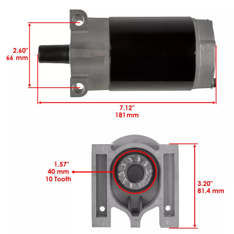 Caltric New for Honda Small Engine 18Hp 20Hp Starter Gx