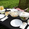Picnic Table Cover with Bench Covers, Elastic Fitted Spandex Tablecloths