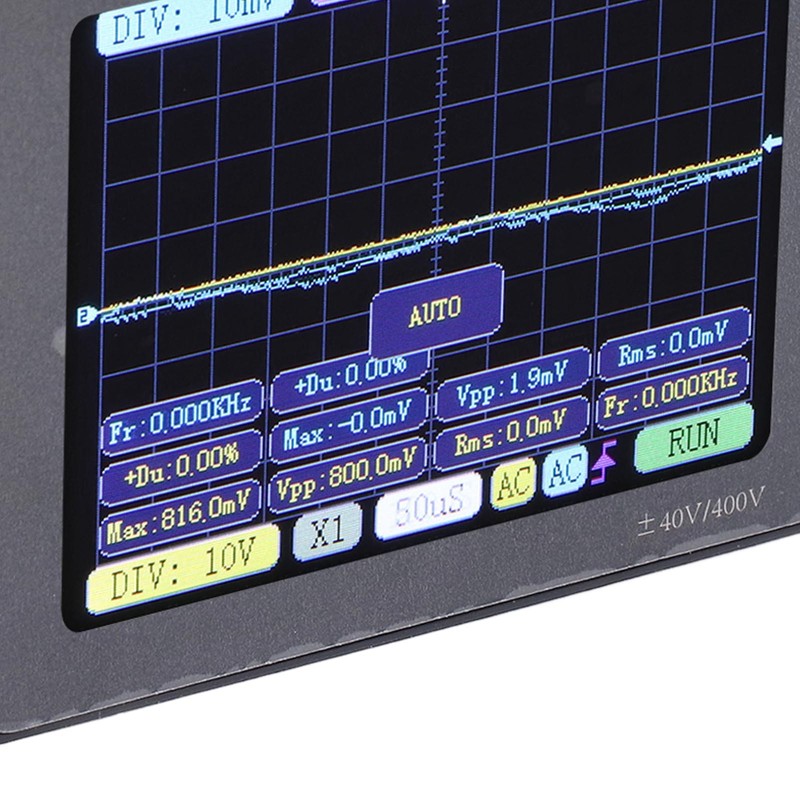 Digital Oscilloscope Portable Dual Channel 3.2 Inch Digital Automotive Oscilloscope