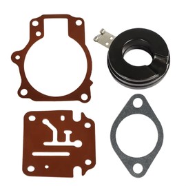labwork Carburetor Repair Kit with Float Replacement for Johnson Evinrude 65 70 75hp Pack of 3