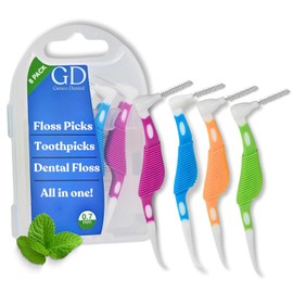 CEPILLO INTERDENTAL: Limpia las zonas de difícil acceso entre los dientes y acaba con la placa y el sarro. Es lo suficientemente suave para los más pequeños y lo suficientemente eficaz p