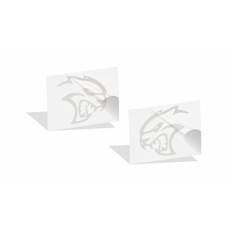 Reflective Concepts Hellcat Emblem Overlay Decal Stickers - 15-18 Challenger