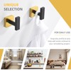 Angle Simple Bathroom Towel Hook 2 Pack, SUS 304 Stainless