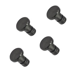 monofive 4pcs Aluminum Protective Cover (For 3.5mm Earphone Jack) Gun Metallic MF-IHJ-A4G