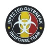 Belgium Flag Infected Outbreak Response Team Glow in The Dark
