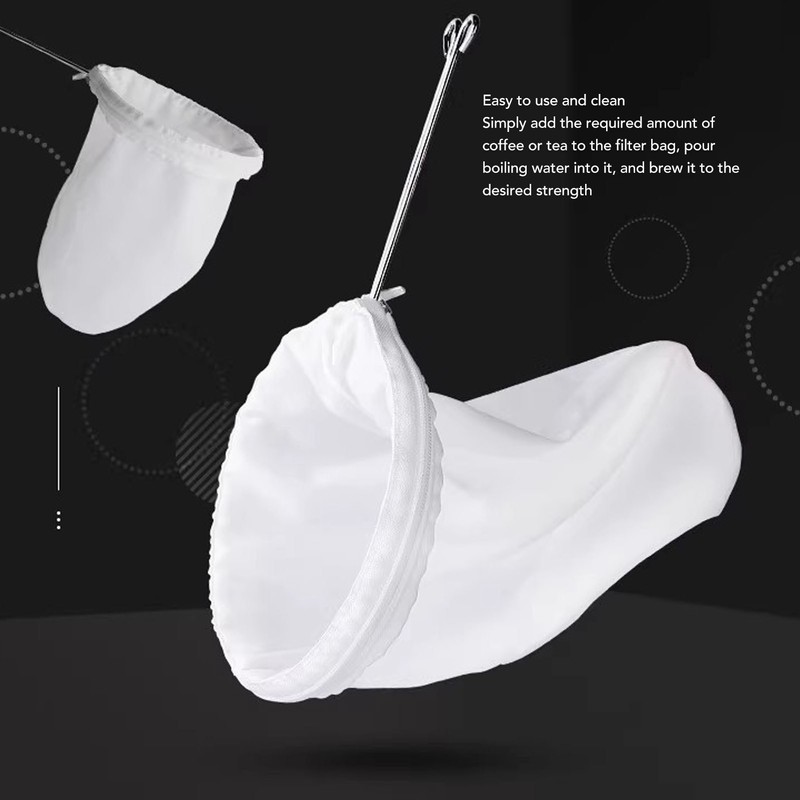 10Pcs Ultra Fine Mesh Strainer Bag Resuable Mesh Filter Bag