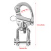 2PCS Snap Shackle 316 Stainless Steel Quick Release High Strength