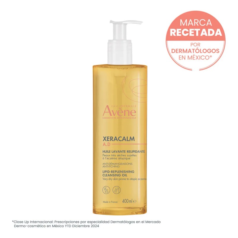 Aceite Avène Xeracalm A.D Relipidizante para Piel Seca 400 mL