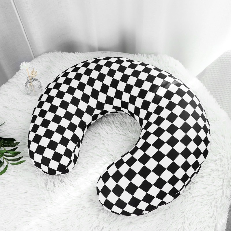 DILIMI Nursing Pillow Cover, Stretchy Removable Case for Breastfeeding Pillows,