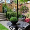 3PCS 14 Inch Round Hanging Basket Liners Fabric Hanging Plant