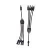 One Pair Solar Panel Adapter Y Branch 1 to 4
