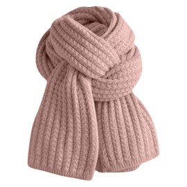 VerismoStyle Warm Winter Scarf, Long Knit Stylish, Thick and Chunky Fashionable Scarf