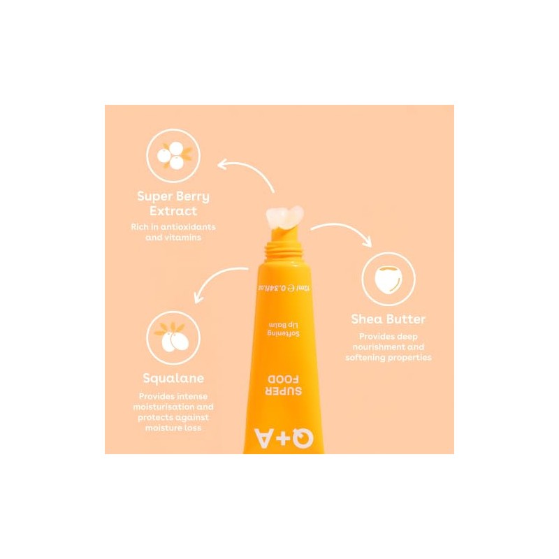 Q+A Super Food Lip Balm