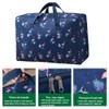 100L Large Storage Bag Bed Linen, Foldable Clothes Storage, Moving