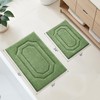 HOMEIDEAS Bathroom Rugs Sets 2 Piece, Extra Soft and Absorbent