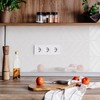 STICKGOO 10 Sheets Thicker Herringbone Peel and Stick Backsplash, 12.6”×9.7”