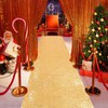 B-COOL Gold 4ftx20ft Sequin Runner for Wedding Ceremony