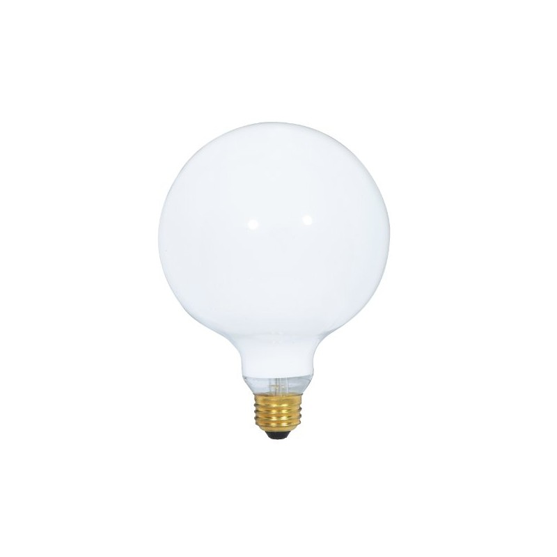 Satco S3004 120-Volt 150-Watt G40 Medium Base Light Bulb, Gloss