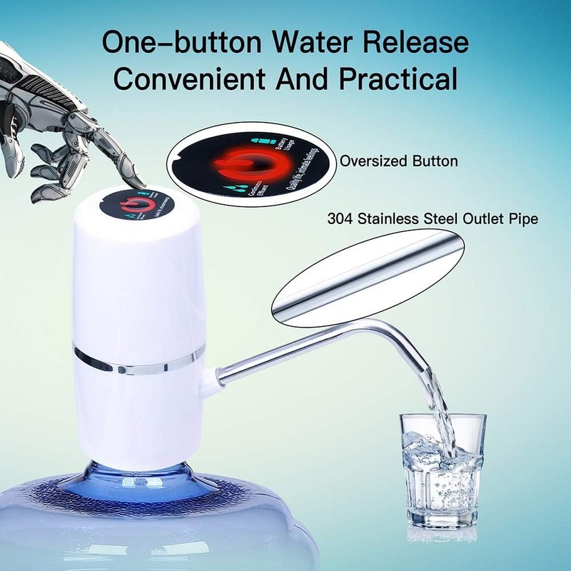 Myvision Electric Portable 5 Gallon Water Dispenser, Universal Micro USB