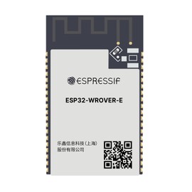 Espressif ESP32-WROVER-E Module, WiFi-BT-BLE MCU, 8MB Flash & PSRAM, PCB Antenna