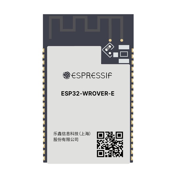 Espressif ESP32-WROVER-E Module, WiFi-BT-BLE MCU, 8MB Flash & PSRAM, PCB