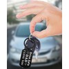 Gift for Dad, Stainless Steel Key Ring from Boys Girls,