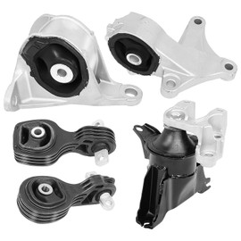 Engine Motor & Transmission Mount Kit 5pcs Compatible with Fits 2012-2014 Honda CR-V CRV L4 2.4L Auto Trans Replace A65052 A65053 A65055 A65069 A65070