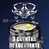 Zcgoingtech 2pzs Monstruo Tres Ojos Mini Linterna Tactica Ultra Potente