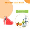 Daiilg 5pcs Stainless Steel Blades for Electric Potato Vegetable Fruit