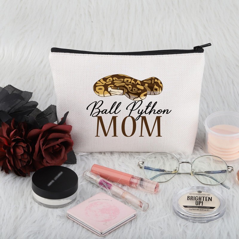 PYOUL Ball Python Snake Lover Gift Ball Python Mom Makeup