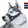 ILEPARK Nylon Soft Dog Muzzle for Dogs Prevent Anti Biting,