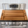 BLUEWEST Noodle Board Stove Cover, Acacia Wood Stove Top Board