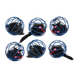 Cat Toy 5 cm Ball Plush Mouse