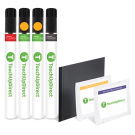 TouchUpDirect SB Cyber Orange Metallic Tricoat Compatible with Ford Exact Match Touch Up Paint Brush - Platinum Kit