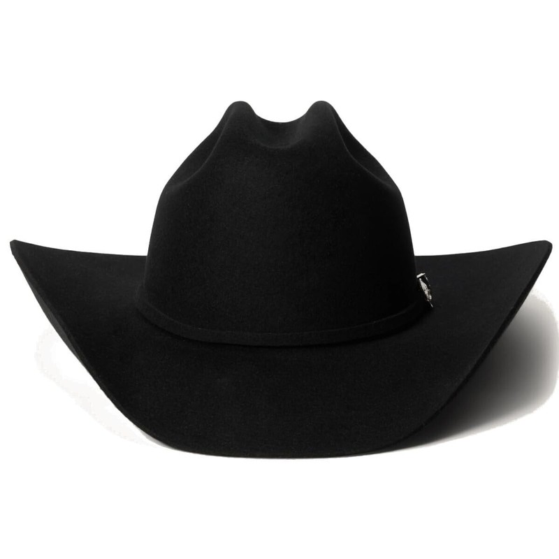 Stetson Men's 4X Corral Wool Cowboy Hat Black 7 5/8
