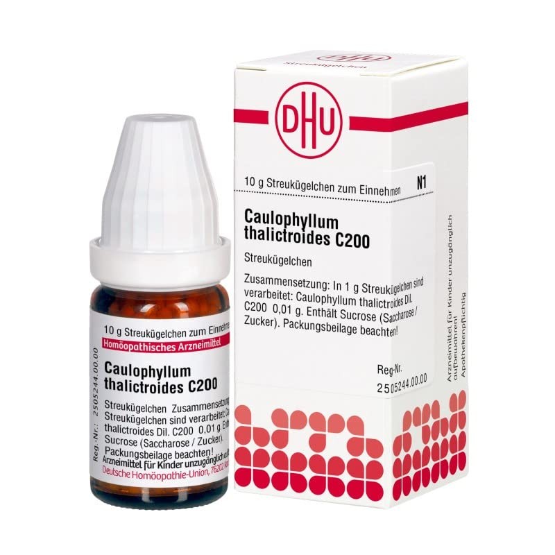 Caulophyllum thalictroides C200 DHU Globules, 10 g Globules